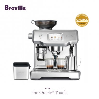 Breville : The Oracle Touch Coffee Machine BES990BSS สี Steel