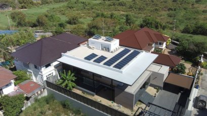 ระบบขนาด 20KW ราคา 690,000 บาท ผ่อนเดือนละ 11,500 บาท ประหยัดค่าไฟได้ 14,000 บาทต่อเดือน