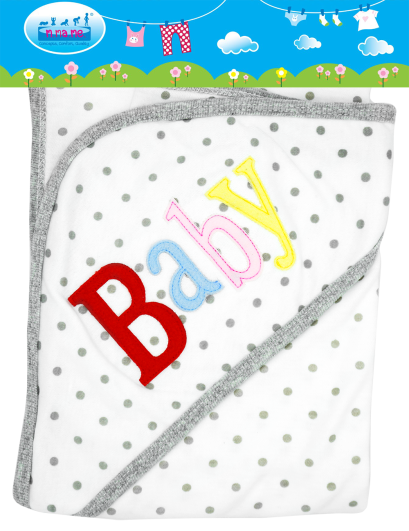 Hooded interlock blanket