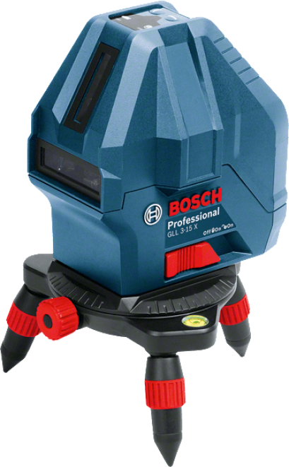 เลเซอร์กำหนดแนวเส้น 15m. (สีแดง) BOSCH รุ่น GLL 3-15 X