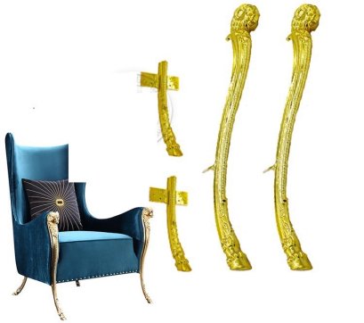 ขาเก้าอี้ LUXURY