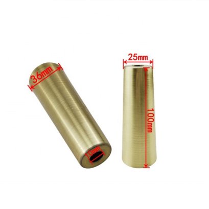 ปลอกขาสีทอง