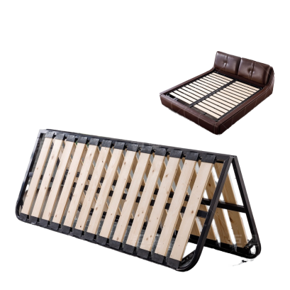 โครงเตียงไม้ระแนง150*180CM