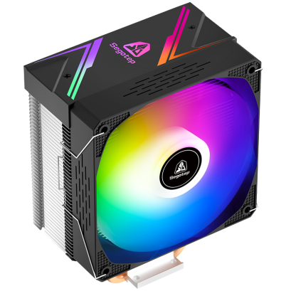Segotep AIR COOLER CPU Model LUMOS G6  BLACK Fan ARGB
