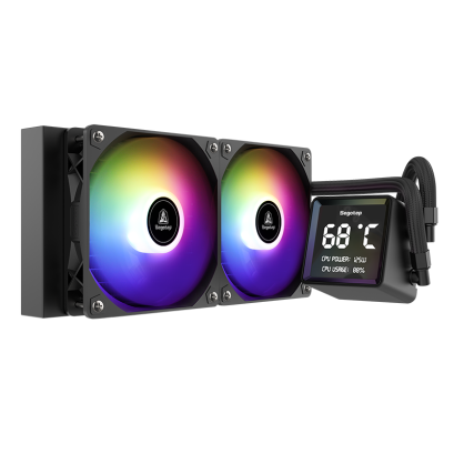 Segotep Beaced 240 ARGB Black ARGB 2FAN