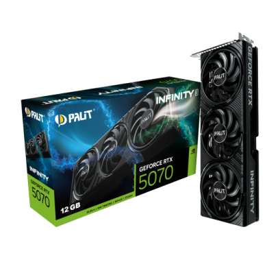 VGA Palit GeForce RTX 5070 Infinity 3 12GB GDDR7