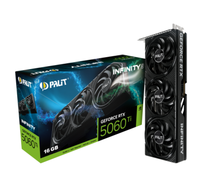 VGA Palit GeForce RTX 5060 Ti Infinity 3 16GB GDDR7