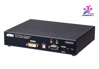 KE6900AT : DVI-I Single Display KVM over IP Transmitter