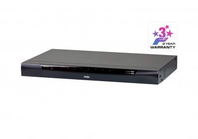*KN1108VA : 1-Local/1-Remote Access 8-Port Cat 5 KVM over IP Switch with Virtual Media (1920 x 1200)