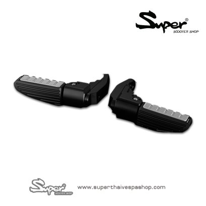 BIKERS REAR FOOTREST (BLACK)