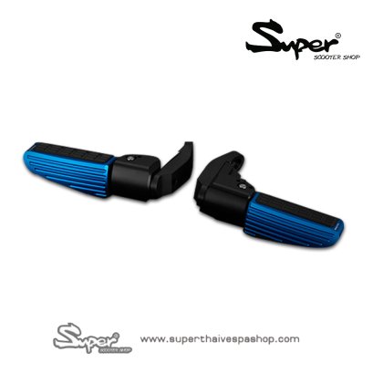 BIKERS REAR FOOTREST (BLUE)