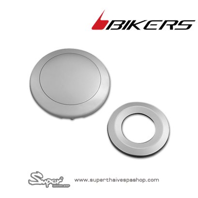 BIKERS ENGINE CASE COVER (SILVER)