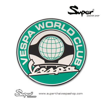 THE SILVER VESPA WORLD BADGE