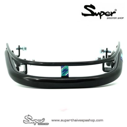 BUMPER MUDGUARD FRONT,BLACK