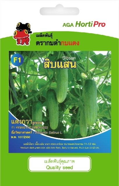เมล็ดแตงกวา สิบแสน ซ. 1.5g