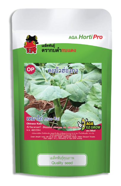 เมล็ดคะน้าฮ่องกง เหมาไถ๋ ซอง 40 g.