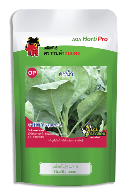 เมล็ดคะน้า งามตา ซอง 100 g.