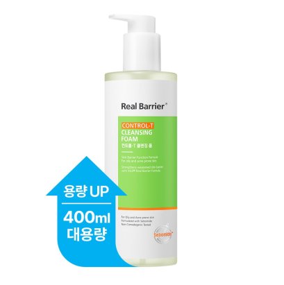 Real Barrier control -T cleansing foam 400ml