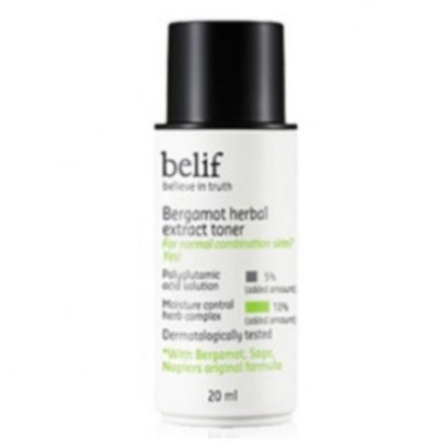 belif Bergamot herbal extract toner 20ml