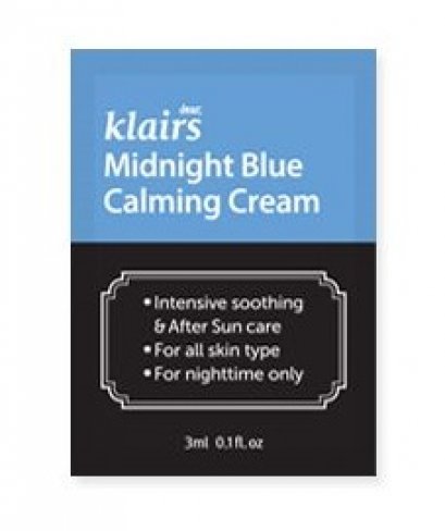 Klairs Midnight blue calming cream 3ml*5ea
