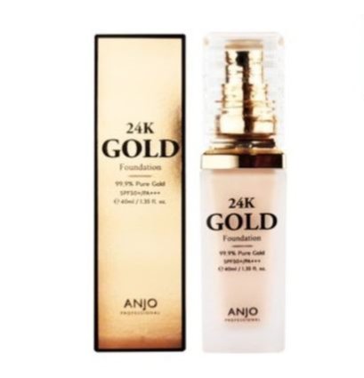 ANJO 24K Gold Foundation SPF50+/PA+++ 40ml #23 Natural Beige