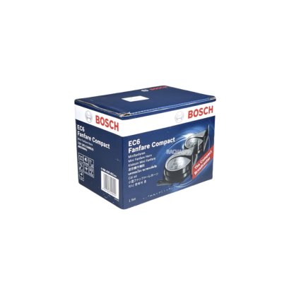 BOSCH แท้ 100% แตรหอยโข่ง เสียงรถเบนซ์ รุ่น EC6 สีดำ 12V (1คู่) ใส่ได้ทั้งมอเตอร์ไซด์และรถยนต์ จากตัวแทนโดยตรง