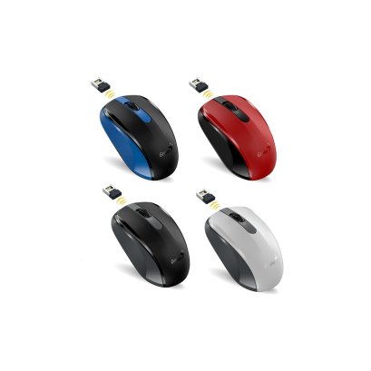 เมาส์ไร้สาย Genius Mouse Wireless Blue-Eye NX-8008S (USB)