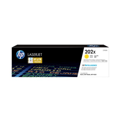 หมึกพิมพ์เลเซอร์ HP 202X Toner Yellow