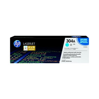 หมึกพิมพ์เลเซอร์ HP 304A Toner Cyan