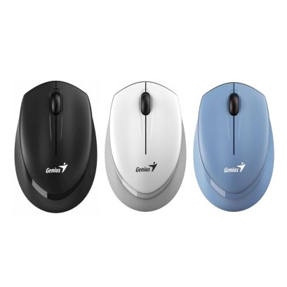 เมาส์ไร้สาย Genius Mouse Wireless Blue-Eye NX-7009 (USB)