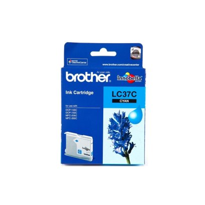 หมึกพิมพ์อิงค์เจ็ท Brother LC-37 Cyan