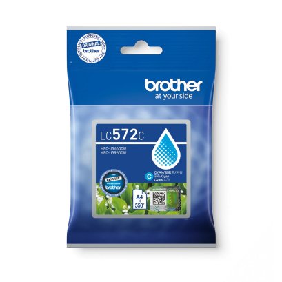 หมึกพิมพ์ Brother LC-572 Cyan