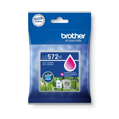 หมึกพิมพ์ Brother LC-572 Magenta