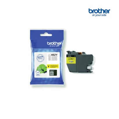 หมึกพิมพ์อิงค์เจ็ท Brother LC-462 Yellow