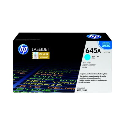 หมึกพิมพ์เลเซอร์ HP 645A Toner Cyan