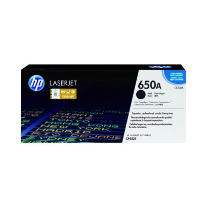 หมึกพิมพ์เลเซอร์ HP 650A Toner Black