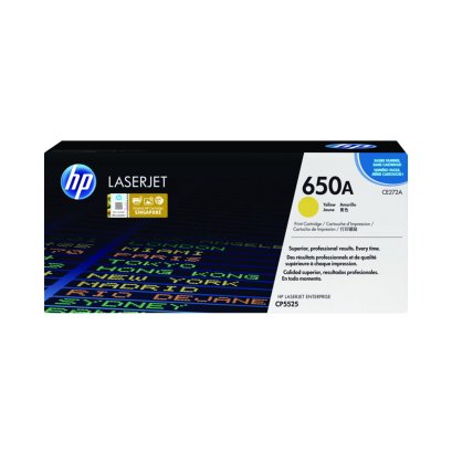 หมึกพิมพ์เลเซอร์ HP 650A Toner Yellow