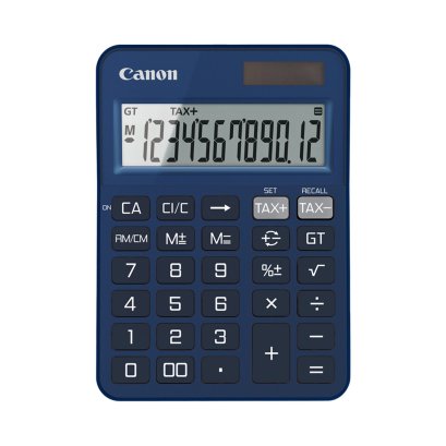 เครื่องคิดเลข Canon รุ่น KS-125T Indigo Blue