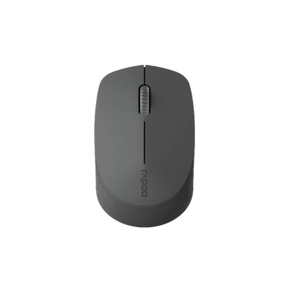 เมาส์ไร้สาย Rapoo Mouse Wireless M100 Dark Grey
