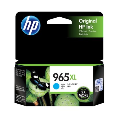 หมึกพิมพ์อิงค์เจ็ท HP 965XL Cyan