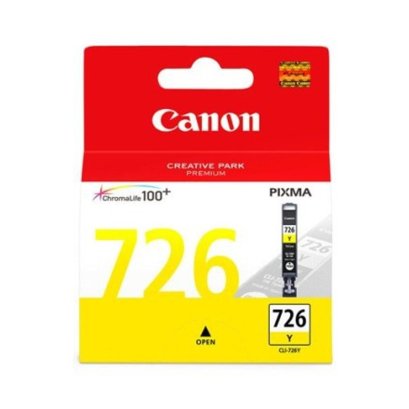 หมึกพิมพ์อิงค์เจ็ท Canon CLI-726 Yellow