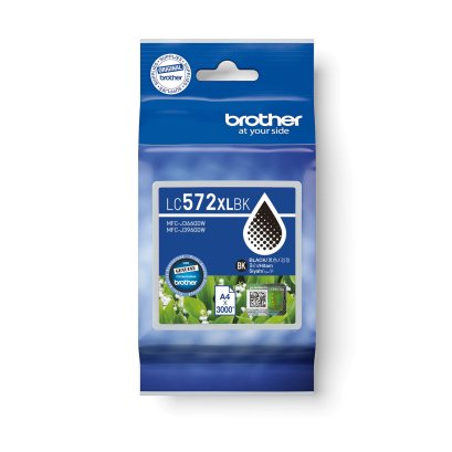 หมึกพิมพ์ Brother LC-572XL Black