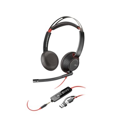 Poly Blackwire 5220 USB-C HS+3.5mmP+USB-C/A
