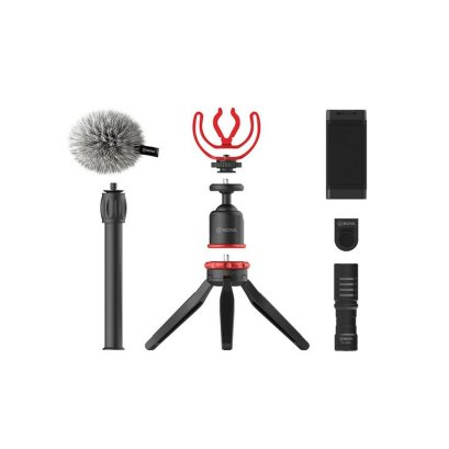 ชุดอุปกรณ์ถ่ายวีดีโอ BOYA VG330 Vblog Kit (BY-mm1,BY-C12,SK-T1,SK-PSC1)