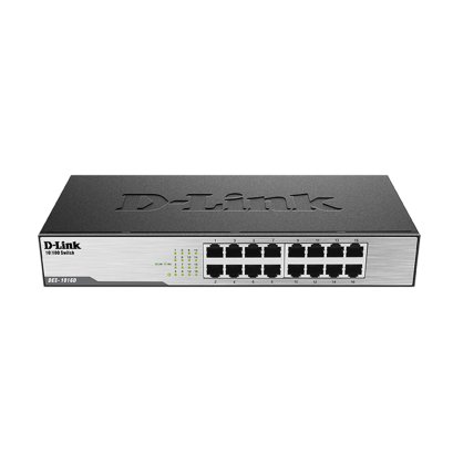 D-Link DES-1016D 16-port 10/100Mbps Unmanaged Switch