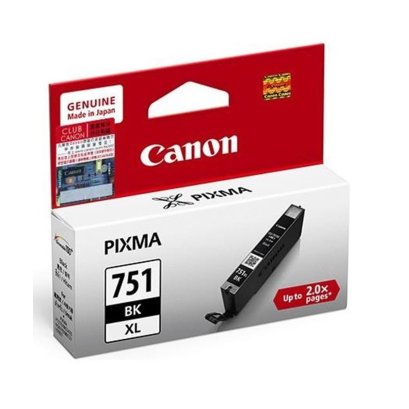 หมึกพิมพ์อิงค์เจ็ท Canon CLI-751XL Black