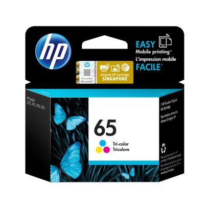 หมึกพิมพ์อิงค์เจ็ท HP 65 Tri-Color