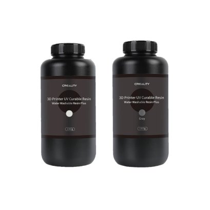 น้ำยาเรซิ่นสำหรับเครื่องพิมพ์ 3มิติ Creality Water Resin + 1kg white Plastic can - เลือกสี