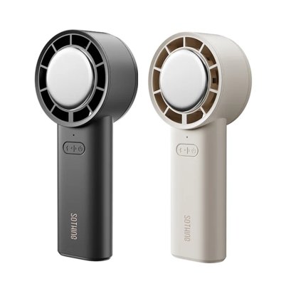 พัดลมพกพามาพร้อมแผ่นทำความเย็น Sothing Handheld Fan Ice 25 - เลือกสี