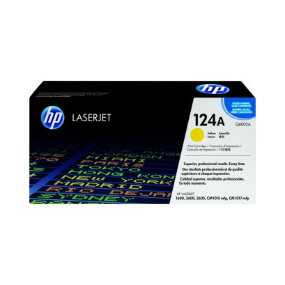 หมึกพิมพ์เลเซอร์ HP 124A Toner Yellow